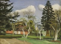 Lot 1 - John Aldridge RA (1905-1983)
'HOME GARDENS