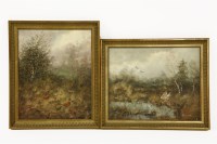 Lot 450 - TWO PHEASANTS and 
DUCKS IN FLIGHT
A pair