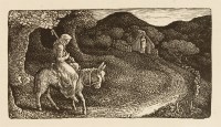 Lot 274 - After Edward Calvert (1799-1883)
'THE RETURN HOME' 
Wood engraving
