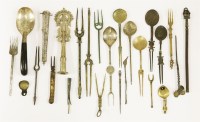 Lot 45 - Twenty-five various Middle Eastern cutlery items