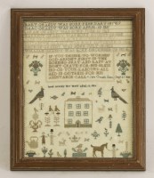 Lot 152 - A sampler