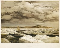 Lot 275 - Samuel Gurney Cresswell (1827-1867)
'FIRST DISCOVERY OF LAND BY HMS INVESTIGATOR';
'BOLD HEADLAND ON BARING ISLAND';
'HMS INVESTIGATOR IN THE PACK';
'CRITICAL POSITION OF HMS INVESTIGATOR ON THE NORTH
