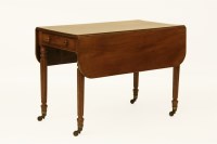 Lot 436 - A Victorian mahogany Pembroke supper table