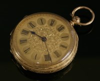 Lot 407 - An 18ct gold