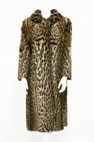 Lot 1376 - An Harrods of London ocelot skin coat