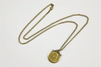 Lot 44 - A 9ct gold 1906 Sovereign