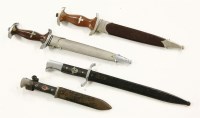 Lot 117 - Two German Third Reich SA Daggers