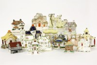 Lot 256 - Sixteen various ceramic cottages