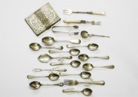 Lot 85 - A continental silver '800' cigarette case