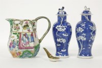 Lot 210 - A Canton jug