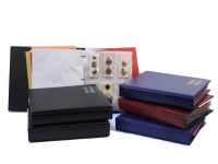 Lot 142A - Five collectors albums of medals