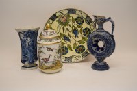 Lot 318 - A German stoneware ewer