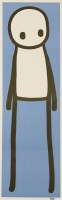 Lot 1430 - Stik (British)
STANDING FIGURE (BLUE)
Offset lithograph printed in colours