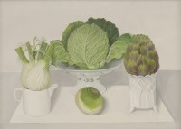 Lot 226 - Audrey Johnson (1918-2010)
A STILL LIFE OF A CABBAGE