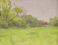 Lot 255 - Duncan Grant (1885-1978) 
LANDSCAPE 
Signed l.r.