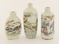 Lot 448 - Three Chinese snuff bottles