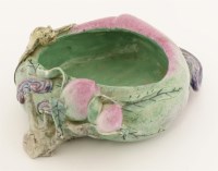 Lot 115 - A Chinese famille rose brush washer