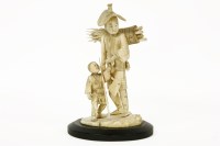 Lot 184 - A Japanese sectional ivory group