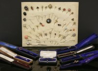 Lot 199 - A large collection of stick pins