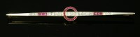 Lot 154 - A Continental Art Deco ruby and diamond bar brooch