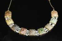 Lot 122 - An Indian high carat gold