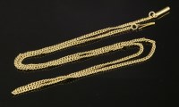 Lot 22 - A Scandinavian gold club chain