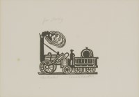Lot 7 - Edward Bawden RA (1903-1989)
'THE ROCKET'
Lithograph