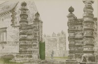 Lot 43 - Sheila Robinson (1925-1988)
'BOLSOVER CASTLE'
Block-cut print