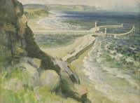 Lot 335 - Orlando Greenwood (1892-1989)
WHITBY HARBOUR
Signed l.l.