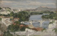 Lot 316 - Lord Paul Methuen RA RWS (1886-1974)
NEUVILLE-LES-AVIGNON
Signed and inscribed verso