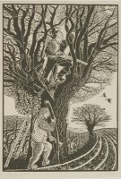 Lot 78 - James Dodds (b.1957)
'POLLARDING AN OAK'
Linocut