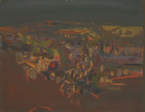 Lot 101 - John Bolam (b.1922)
HILLS
Signed with initial and dated '68 l.r.