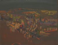 Lot 101 - John Bolam (b.1922)
HILLS
Signed with initial and dated '68 l.r.