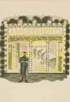 Lot 29 - Eric Ravilious (1903-1942)
'AMUSEMENT ARCADE'
Lithograph