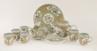 Lot 100 - A collection of famille rose teawares