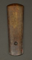 Lot 136 - A Chinese jade gui