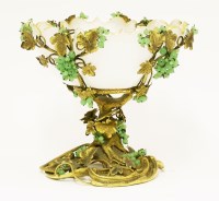 Lot 103 - An extraordinary Victorian milk glass bowl