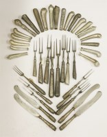 Lot 458 - A small collection of pistol and cannon handles