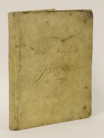 Lot 127 - A Georgian Exchange Book