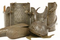 Lot 262 - A rare Indo-Persian suit of armour