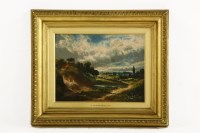 Lot 1508 - After John Constable
A LANDSCAPE WITH A FIGURE AND CATTLE ON A PATH
Oil on canvas
30 x 46cm
