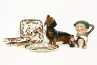 Lot 1273 - A large Beswick model of a Dachshund