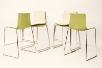 Lot 1826 - Arper Catifa 46 bar stools