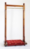 Lot 126 - Two mahogany coat racks