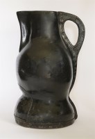 Lot 102 - A large leather 'Black Jack' jug