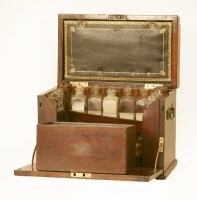Lot 24 - A large mahogany apothecary's cabinet