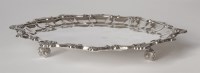 Lot 218 - An Elizabeth II silver salver