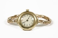 Lot 1028 - A ladies 9ct gold Rolex mechanical watch