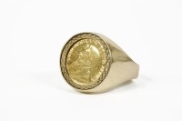 Lot 1056 - A South African Krugerrand 1/10oz coin dated 1981