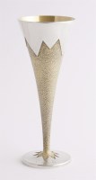 Lot 244 - A modern parcel gilt silver goblet